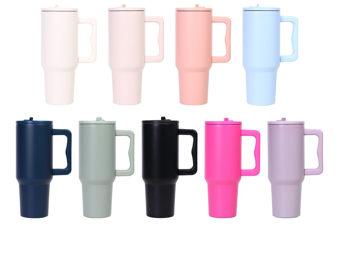 40oz Gen-3 Car Tumbler with Flip Straw