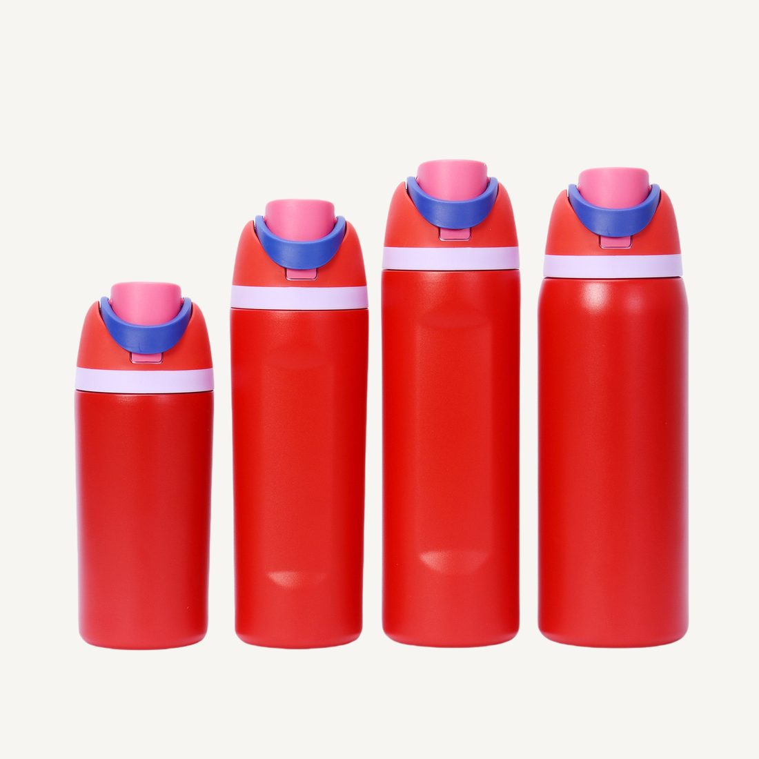 Vacuum Bottle with Straw & Carry Loop